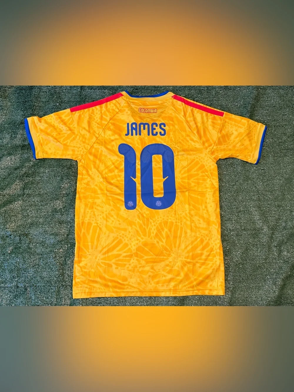 James Rodriguez #10 Colombia Home Jersey 26/27